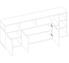 Тумба под телевизор Компакт 3D7N P правая
