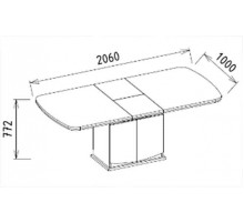 Cтол с тумбой Валеско (Valesco) VALS-14т