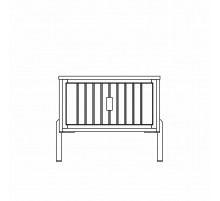 Тумба прикроватная Люксор МН-042-14