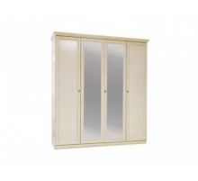 Шкаф для одежды Нинель ММ-167-01/04 (белая эмаль)