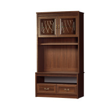 Шкаф витрина комбинированный Лючия 187 темный