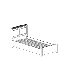 Односпальная кровать Белла 249